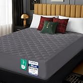 Mattress Protector 16 x 200 cm, Padded Bed Cover, Mattress Cover
