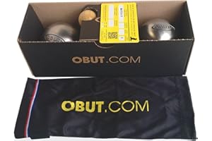 Obut - Match it INOX 74mm mÉta - Boules de pétanque