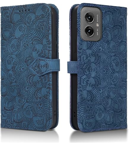 Motorola G55 Flip-Lederhülle Mit Panzerglas – Kartenfächer, Standfunktion & Militärschutz, Schwarz