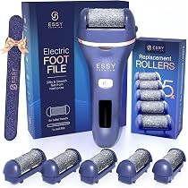 Essy Hornhautentferner Elektrisch mit 5 Ersatzrollen Hornhaut ...