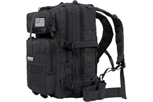 Seibertron Moto Motocicleta Bolsa Mochila al Aire Libre Deportes Equitacion Paquete Negro 37L