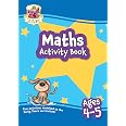 Activity Book Ages 4-5 Reception Maths English Home Learning S Primary School Cgp Educational Toys For Kids 4-6