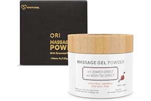 ‎EROTICGEL Erotic Massage Gel Powder 100g - Wykonane 10L/2.64 gal z wodorostów i zielonej herbaty. Wyprodukowano w Japonii, nie zawiera parabenów i gliceryny.