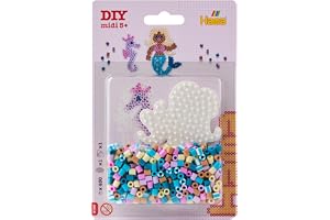 Hama strykpärlor midi sjöjungfru 450 stycken med pennplatta blister