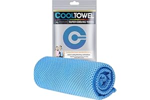 YORFULL Cooling Towels for Neck,Quick Drying Ice Towel Instant Cooling Relief,Soft Breathable Chilly Towel for Gym,Golf,Yoga,Camping,Running, Workout,and More Activities Blue