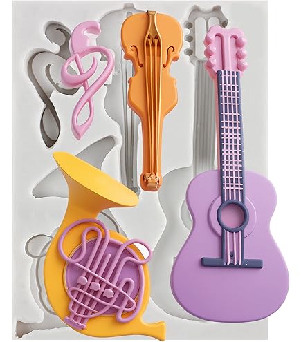 Silicone Cake,Music Note Fondant Cake Decorating Mat Stampi