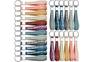 Xingch Portachiavi motivazionale, regalo di ringraziamento, portachiavi in ​​silicone, può essere utilizzato per incoraggiare dipendenti, colleghi, adolescenti, insegnanti, colorato