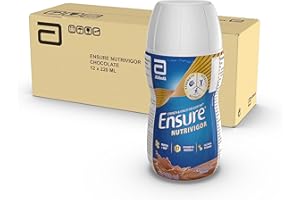 Ensure NutriVigor Nutritonal Shake, 220ml x 12, Chocolate Flavour Support Strength, Energy and Immunity|Food supplement with Protein, 27 Vitamins and Minerals |With Vitamin D,Vitamin C and Vitamin B