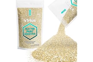 Champagne Gold Glitter Paint Additive 100g | Sparkle Glitter Paint for Walls Interior Exterior, v1rtus