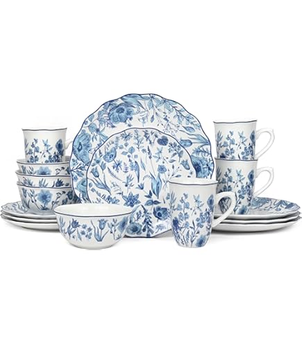 Lenox Chelse Muse Fleur Navy 4pc Place Setting, 5.55 LB, Blue - View #9