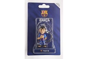 Minix Collectible Figurines Porte-clés 7 cm Pedri du FC Barcelone, rouge et bleu, S, 10578