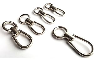 STARLINGUKPK Girelle in acciaio inox Falconry di qualità. (Taglia 5)