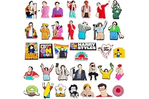 EGEKTBH Cartoon Shoe Charms for Croc, Cute PVC Shoe Charms for Croc Shoe Sandals Bracelet Wristband Decoration, Charms for Kids Boys Girls Adult Men Women Party Favor