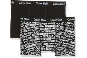 Calvin Klein Jungen 2er Pack Boxershorts Trunks Baumwolle mit Stretch