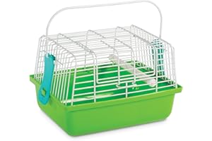 Prevue Pet Products Travel Cage for Birds and Small Animals, Green (SP1304GREEN)