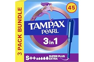 ALWAYS DISCREET Tampax Pearl Super Plus Extra 15CT x3