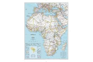 Africa Classic, Tubed: Wall Maps Continents