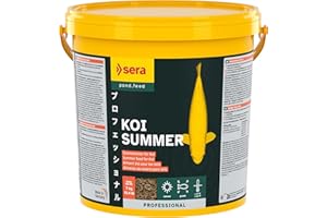 sera Koi Professional Summer 21 L (7 kg) | Aliment énergétique pour Les koïs Lorsque Les températures dépassent 17°c | pellets flottants 21.000 ML 7.000 g