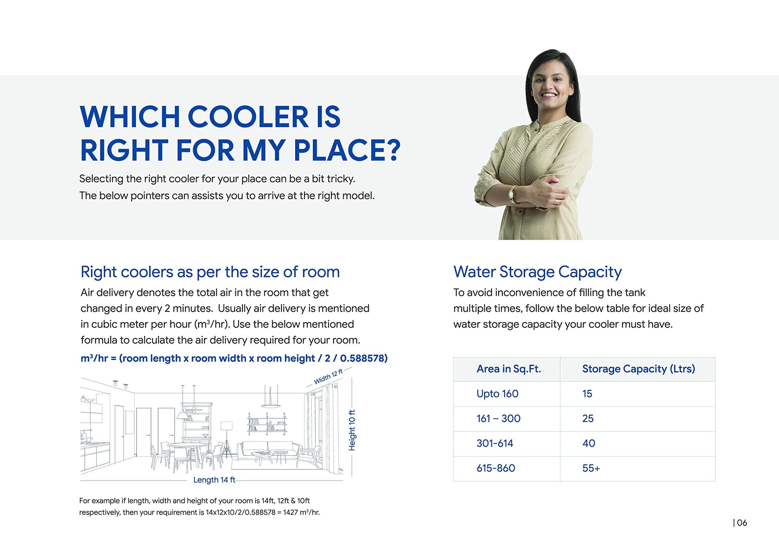 Crompton Optimus 65 Litres Desert Air Cooler for home | Large & Easy Clean Ice Chamber | High Density Honeycomb Pads | Everlast Pump | Humidity Control - Image 10