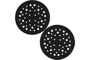 Shineboc Support de protection Ø 125mm 44 trous, 2 pièces, pour protéger les plateaux de ponçage auto-agrippants