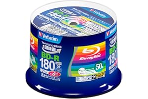 50 Verbatim Blu Ray 25 Gb Bd-r Single Layer 6x Speed Original Spindle Printable Blueray