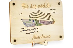 ‎TAKULA TAKULA Geldgeschenk Reise-Geldgeschenk Schiffsreise Kreuzfahrt Geschenk Deko Schiff,Geld Geschenke Ideen Geldgeschenke Verpacken Geld Verschenken|Abenteuer