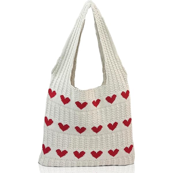 Borsa per Maglieria, Borsa Maglia Lana, Borsa Porta Lavoro a Maglia