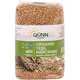 Q&Uuml;NN Organik Yeşil Mercimek