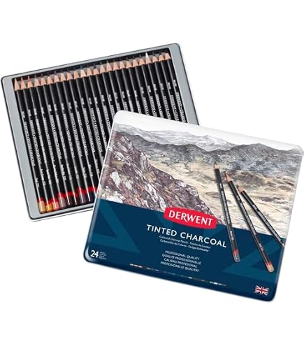 Set Cretacolor Art Chunky 12 Pièces - Mega Crayons à Charbons De Couleur, Idéal Dessin Et Peinture à L'Eau