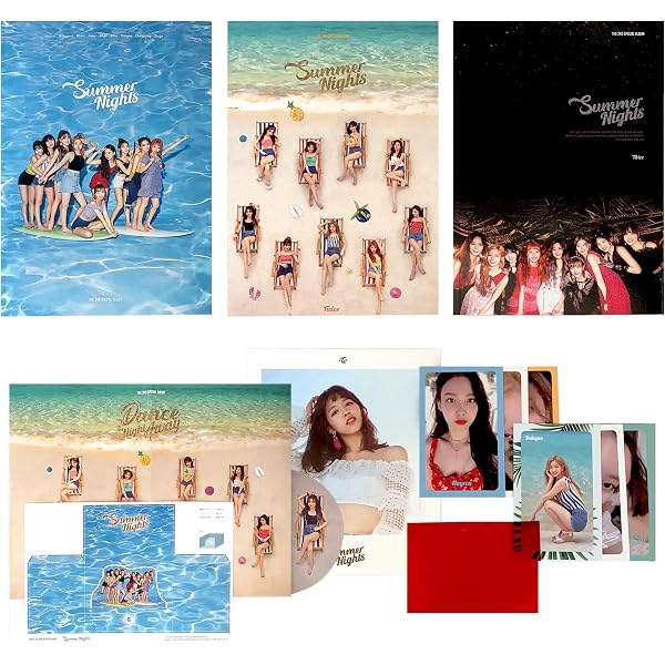 TWICE 2nd Special Album - SUMMER NIGHTS [ B Ver. ] CD + Photobook