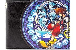 Kingdom Hearts 2 Sora Donald Goofy Bleu Portefeuille