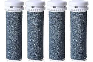 [Set de 4] Rodillos para Recambio, Hantoc Extra Rugosos Rodillos Lijadores para Recambio de Emjoi Micro Pedi