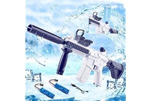 MOZKETO19 Electric Water Gun, Ultra-Long Range One-Touch Automatic Water Gun, Large Capacity Ultra-Long Standby, Suitable For Children Adults Summer Pool Party Beach Outdoor Use.
