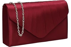 SwankySwans Chantel Pochette en satin pour femme