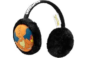 POKÉMON Pokemon Ear Muffs Kids - Winter Accessories Warm Cosy Earmuffs for School Travel Days Out - Gifts for Gamers