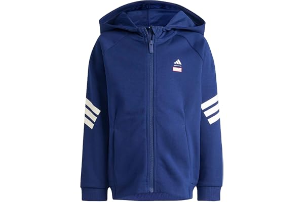 adidas unisex - barn Adidas Marvel Spider-man Track Top Tröja med huva