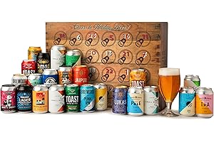 FIRST 4 HAMPERS Thornton and France Beer Advent Calendar 2025 | 24 Bottles of Craft Beers & Lagers | Gift for Beer Lovers for Him or Her this Christmas | British Craft Beers