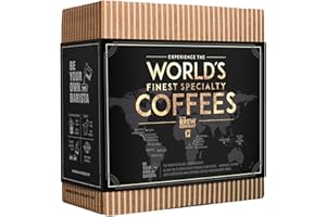 ‎GROWER'S CUP Innovatives Kaffee Geschenk Set für Männer & Frauen - 7 Beste Single Estate Spezialitäten & Bio Kaffees Aus Aller Welt | Brauen & Genießen Sie Jederzeit & Überall | Probierset für Kaffeeliebhaber