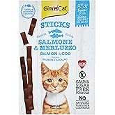 GimCat Sticks Salmon & Atlantic Cod Grain Free Reward Sticks 4-pack 20g