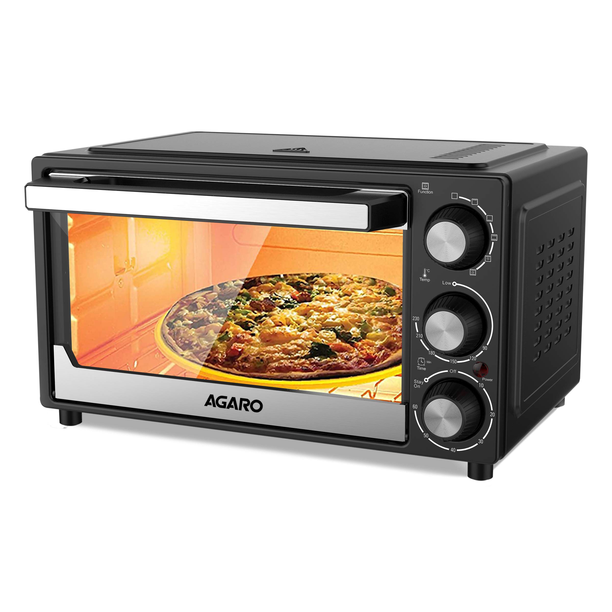 Buy Agaro Grand 30Litre Oven Toaster Grill Motorised Rotisserie & Convection Cake Baking Otg