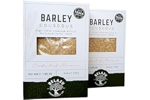 Belazu Traditional Moroccan Barley Couscous (500g) - Pack of 2