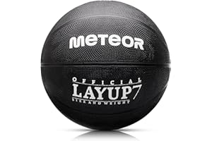 meteor Balón Baloncesto Pelota Basketball Bebe Ball - para los niños y jouvenes y Adultos para Entrenar y Jugar - Tamaño 5 o 6 o 7