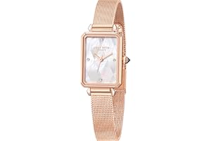 Lola Rose Orologio da Donna Testurizzato in Malachite con Cinturino in Acciaio Milanese Oro Rosa