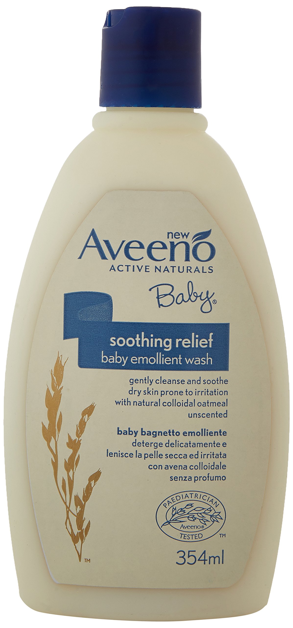 aveeno soothing relief baby emollient wash