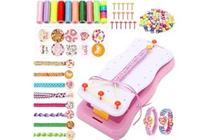 NVGVUP Bransoletki przyjaźni do samodzielnego wykonania, zestaw do samodzielnego montażu, zestaw do samodzielnego wykonania, sztuka i rzemiosło dla dzieci w wieku 7-14 lat, zabawka prezent dla