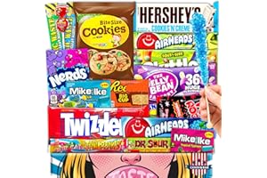 JUMBO USA Candy Box | USA Import | 21 Different Treats | Perfect Gift Idea | Box Full of Top Sellers | 21-Piece Box | USA Sweets