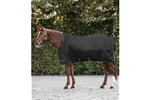 Waldhausen Couverture d'extérieur nordique à col haut 200 g, noir, 135 cm