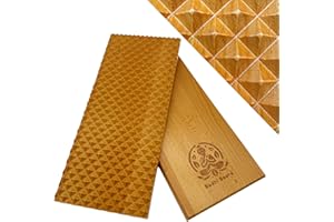 Bodhi Board® Sadhu Board Nagelbrett für Füsse Fuß Yoga Meditation Holz für Akupressur Akupunktur Entspannung Mentale Gesundheit Massage Nail Board