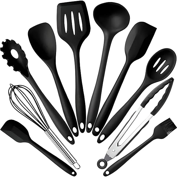 3-in-1 Edelstahl Kochlöffel Set – Mit Schöpf-, Schaumlöffel & Reiskelle, Spülmaschinengeeignet