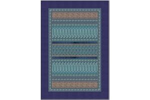 Bassetti Plaid Piazza Ducale 9314410 BLU B1 - BLU (algodón, 135 x 190 cm), Color Azul